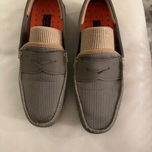 Men's Swims Penny Loafers Size 8 Taupe